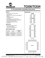 TC534CPL datasheet pdf Microchip