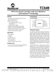 TC649EUATR datasheet pdf Microchip