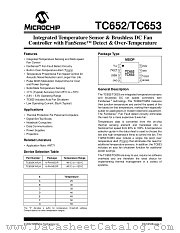 TC652BDVUA datasheet pdf Microchip