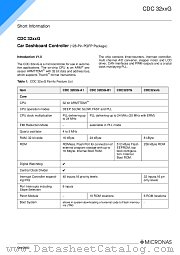 CDC3205G-B1 datasheet pdf Micronas