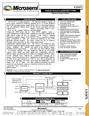 LX1671-CPWTR datasheet pdf Microsemi