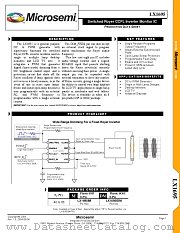 LX1695IDM datasheet pdf Microsemi