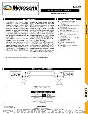 LX5255CPWT datasheet pdf Microsemi