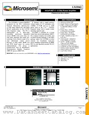 LX5506E-LQT datasheet pdf Microsemi