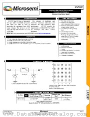 LX7207ISPTR datasheet pdf Microsemi