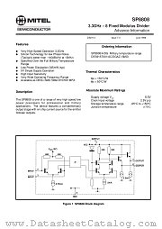 DES9157001DGAZ datasheet pdf Mitel Semiconductor