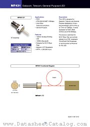 MF431ST datasheet pdf Mitel Semiconductor