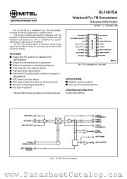 MT3370BS datasheet pdf Mitel Semiconductor