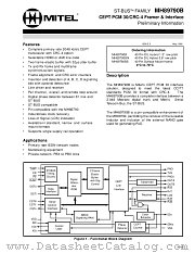 MT89790BN datasheet pdf Mitel Semiconductor