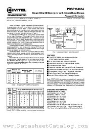 PDSP16488AA0 datasheet pdf Mitel Semiconductor
