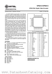 VP5313GP1N datasheet pdf Mitel Semiconductor