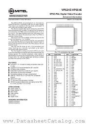 VP531CG datasheet pdf Mitel Semiconductor