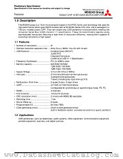 M16C245FC-GP datasheet pdf Mitsubishi Electric Corporation