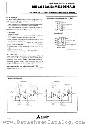 M51954BFP datasheet pdf Mitsubishi Electric Corporation