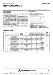 M5M5V408BKV-70H datasheet pdf Mitsubishi Electric Corporation