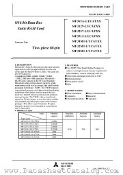 MF3129-LYCAT datasheet pdf Mitsubishi Electric Corporation