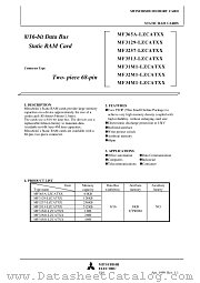 MF3129A-LZCATXX datasheet pdf Mitsubishi Electric Corporation