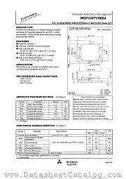 MGFC47V5864A datasheet pdf Mitsubishi Electric Corporation