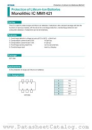 MM1421 datasheet pdf Mitsumi Electric