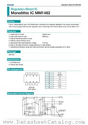 MM1482 datasheet pdf Mitsumi Electric