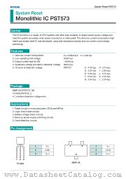 PST573L datasheet pdf Mitsumi Electric