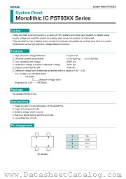 PST9323U datasheet pdf Mitsumi Electric