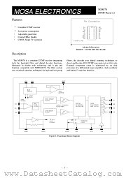 MS8870 datasheet pdf MOSA Electronics
