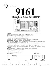 MSM9161 datasheet pdf Mosel Vitelic Corp
