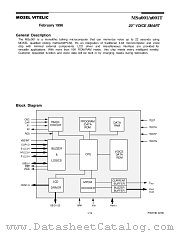 MSU001T datasheet pdf Mosel Vitelic Corp