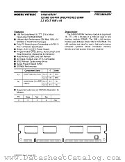 V436616R24VXTG-10PC datasheet pdf Mosel Vitelic Corp