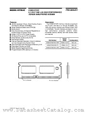 V436616Y24VXTG-10PC datasheet pdf Mosel Vitelic Corp