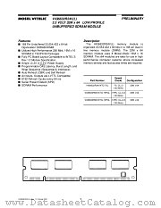 V436632R24VXTG-75 datasheet pdf Mosel Vitelic Corp