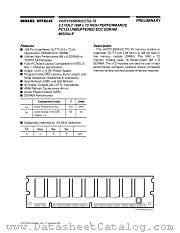 V43716C04VCTG-75 datasheet pdf Mosel Vitelic Corp