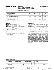 V53C8126HK40 datasheet pdf Mosel Vitelic Corp