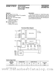 V61C31161024-10T datasheet pdf Mosel Vitelic Corp