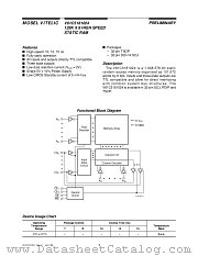 V61C5181024-12T datasheet pdf Mosel Vitelic Corp