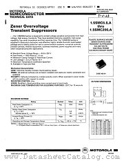 1.5SMC110 datasheet pdf Motorola