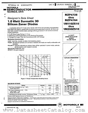 MZP4758C datasheet pdf Motorola