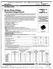 1SMB170 datasheet pdf Motorola