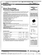 1SMC170A datasheet pdf Motorola