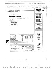 MJH6677 datasheet pdf Motorola