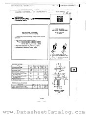 BD525-1 datasheet pdf Motorola