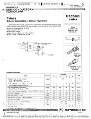 MAC3060-25 datasheet pdf Motorola