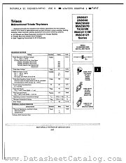 MAC4121B datasheet pdf Motorola