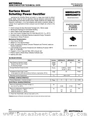 MBRS380T3 datasheet pdf Motorola