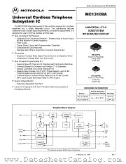 MC13109AFB datasheet pdf Motorola