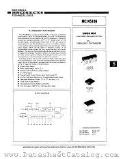 MC145106FN datasheet pdf Motorola