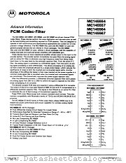 MC145564L datasheet pdf Motorola