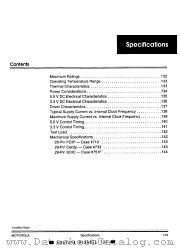 MC68HC705VDW datasheet pdf Motorola