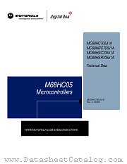 MC68HRC705J1AVDW datasheet pdf Motorola